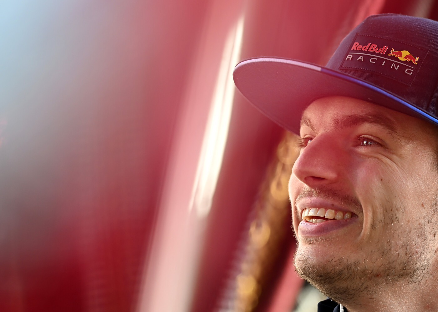 Max Verstappen voor de Grand Prix van Bahrein donderdag 2022