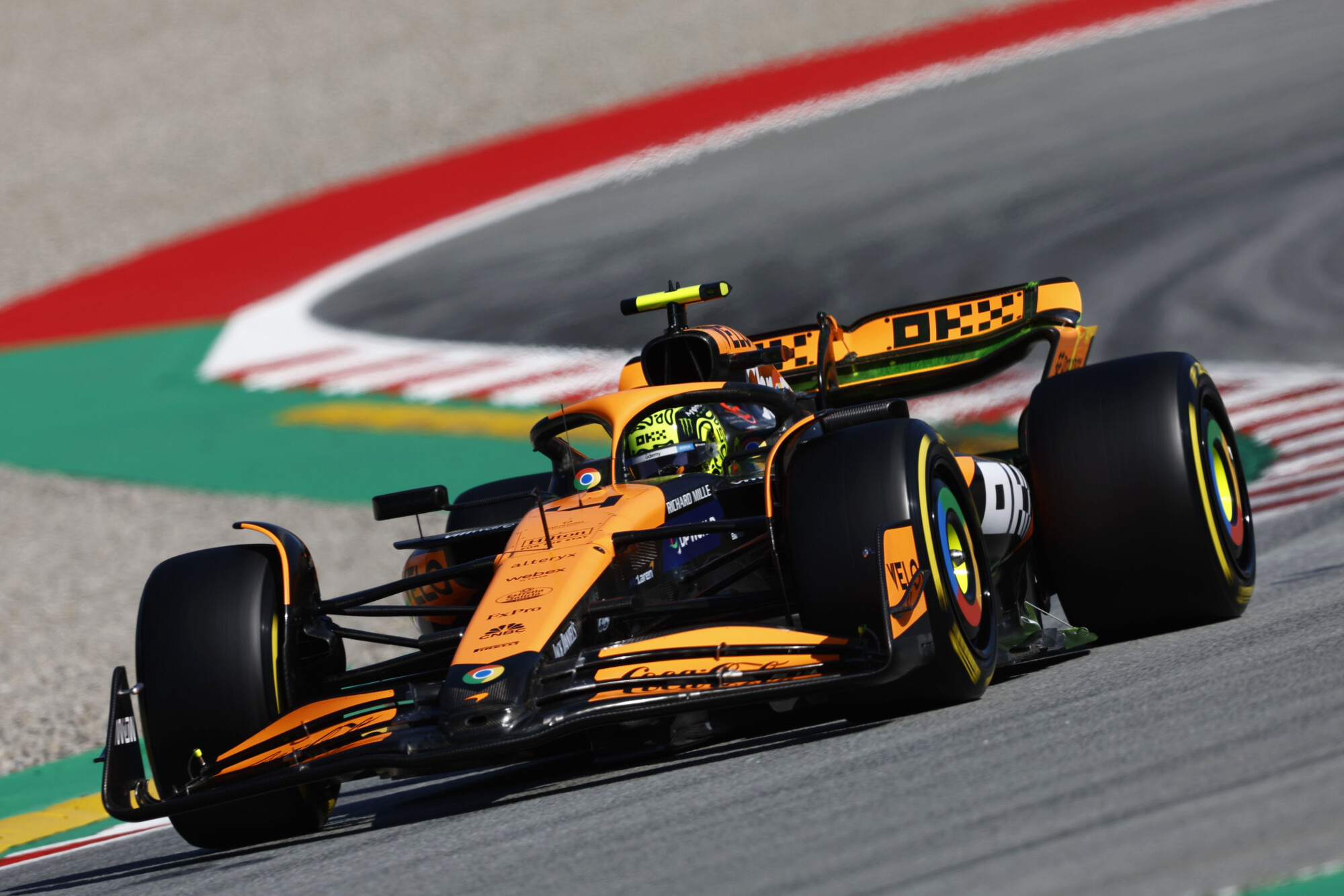 Lando Norris P2 GP Barcelona 2024