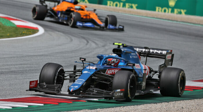 Esteban Ocon / Alpine / Red Bull Ring / Oostenrijk / Stiermarken / 2021