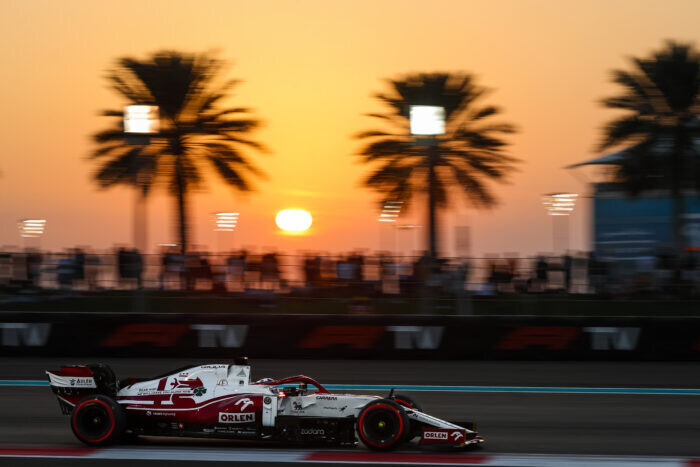 Kimi Raikkonen / Alfa Romeo / Grand Prix van Abu Dhabi / 2021