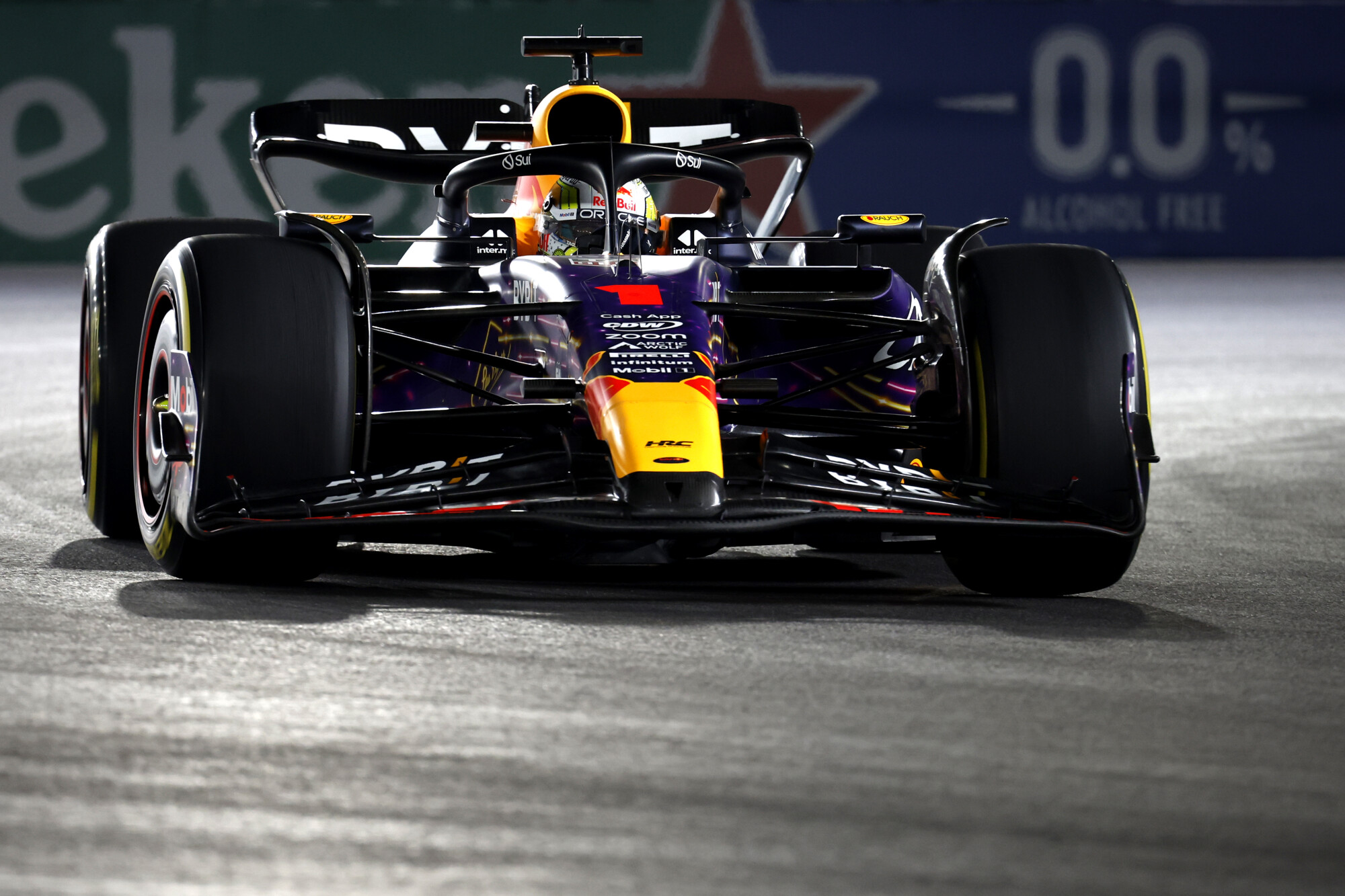 Max Verstappen auto Las Vegas 2023