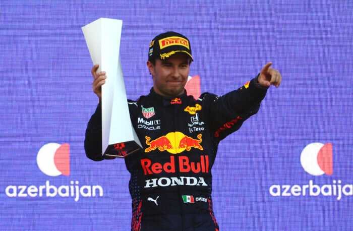 Sergio Perez / Red Bull Racing / Bakoe / Azerbeidzjan / 2021