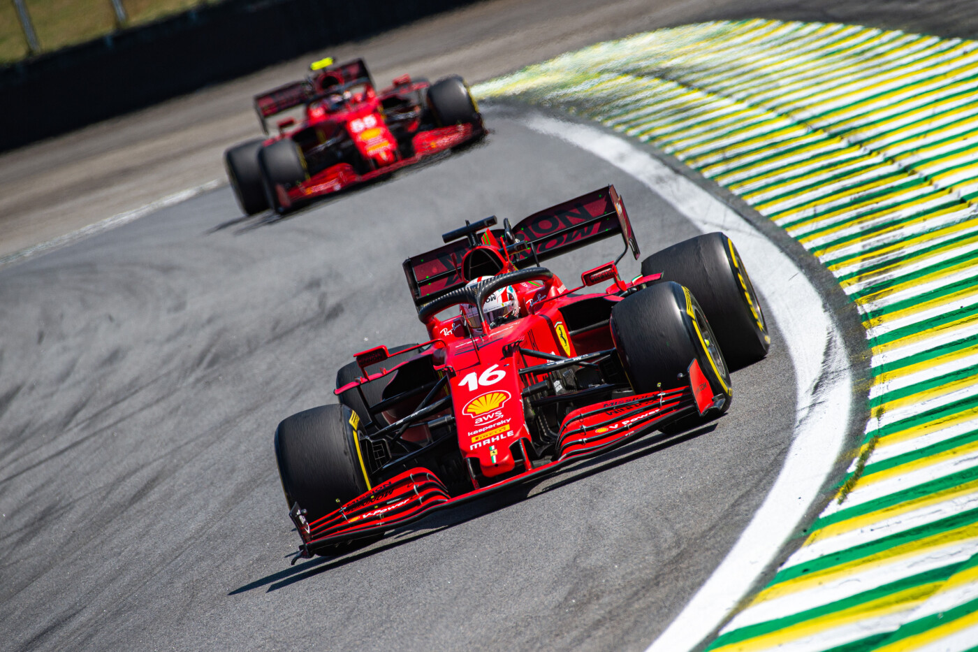 Ferrari 2021 Brazilië