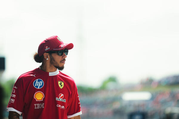 Lewis Hamilton Paddock Hongarije 2025