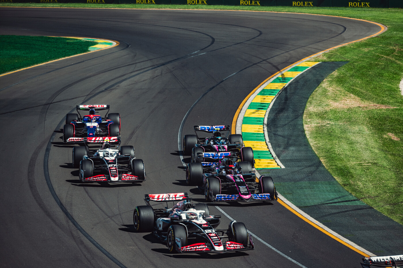 Ocon in gevecht in Australië