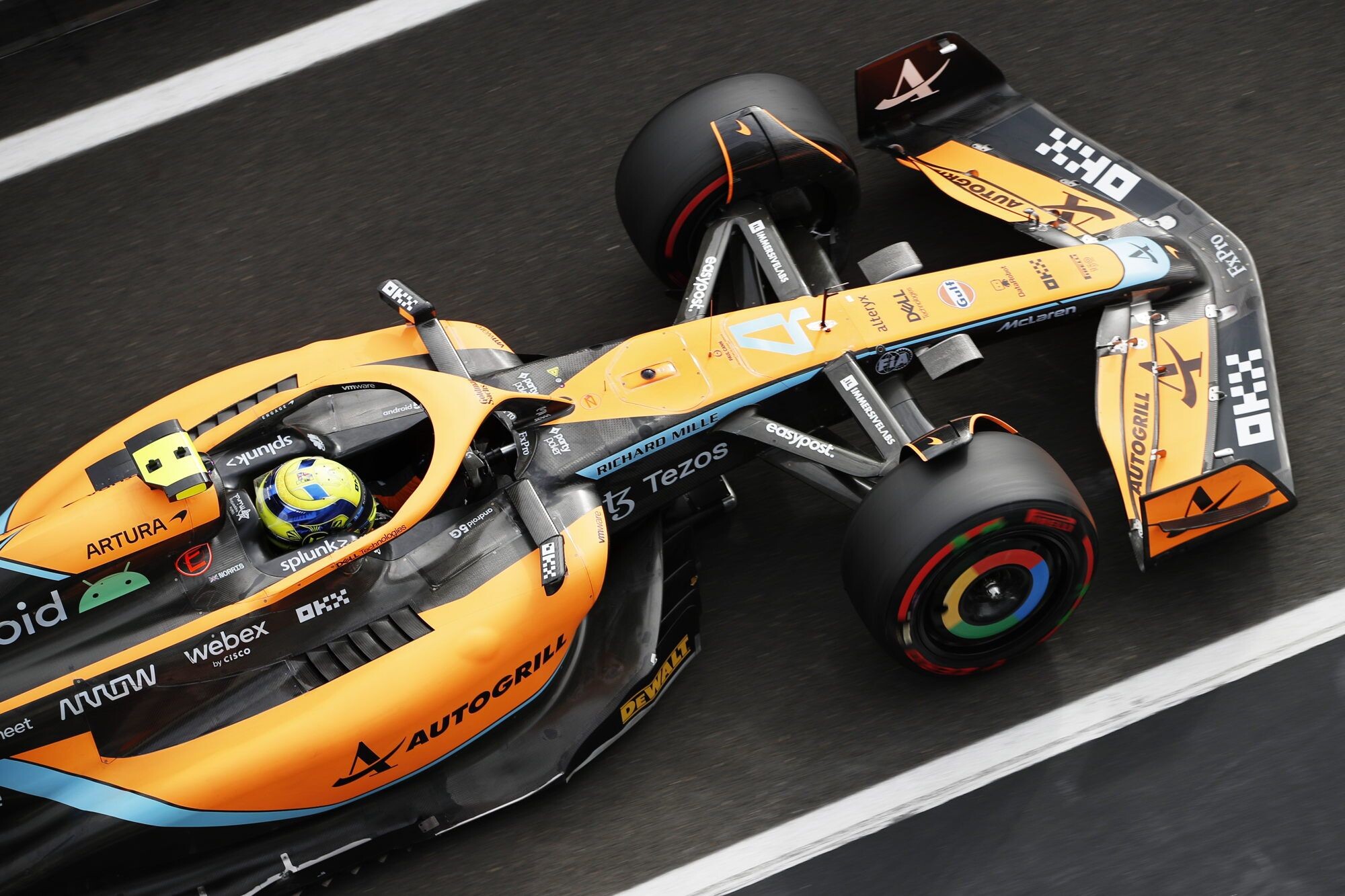 lando norris hongarije 2022