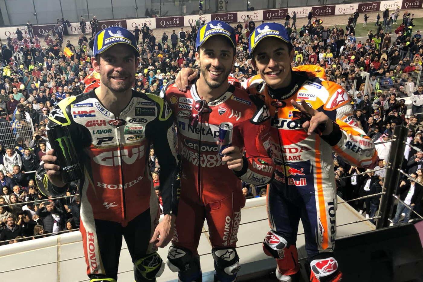 190310_QAT_podium_MotoGP