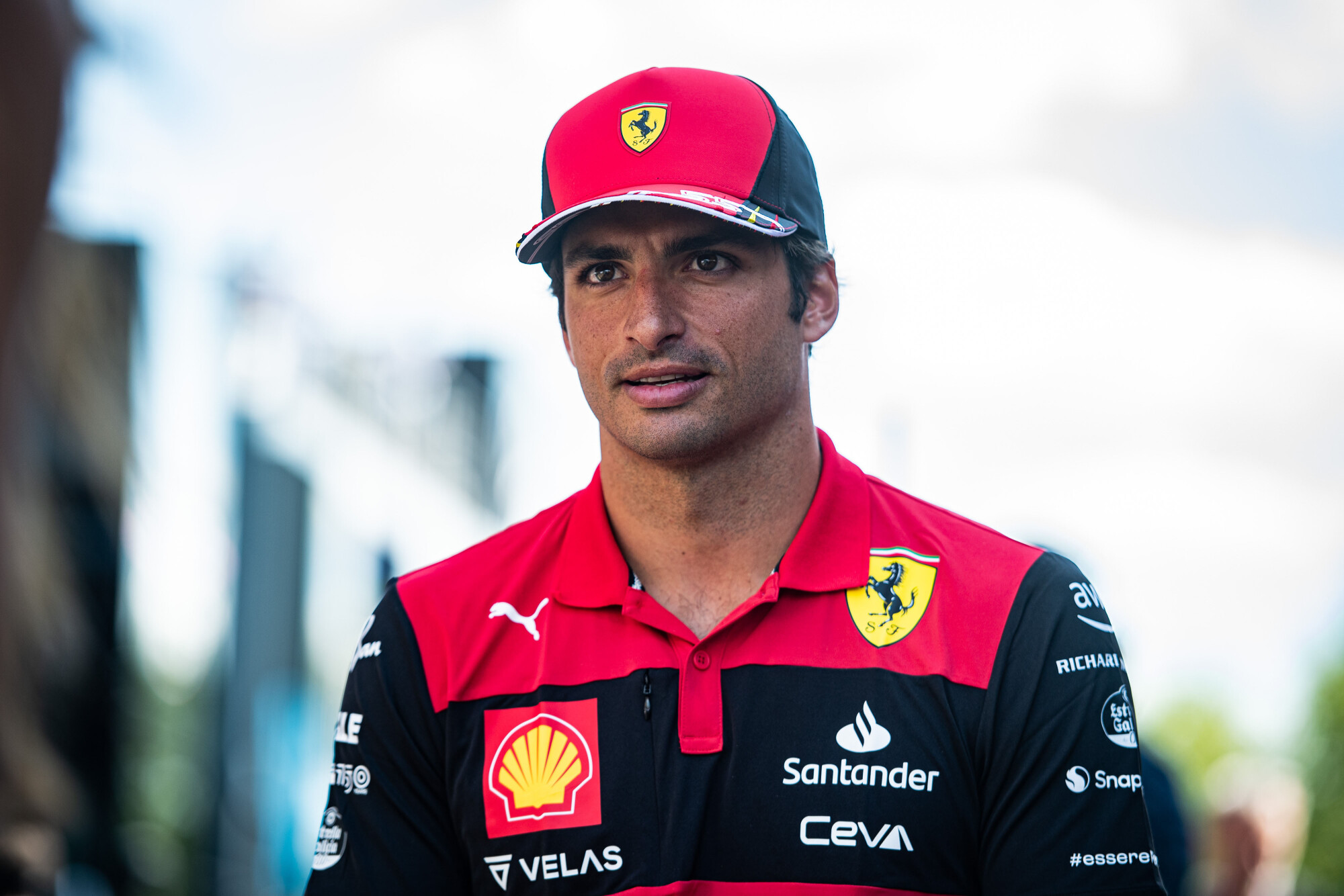 Carlos Sainz P3 België 2022
