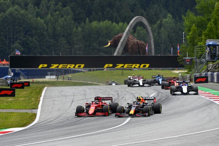 Sergio Perez / Charles Leclerc / Spielberg / Oostenrijk / 2021