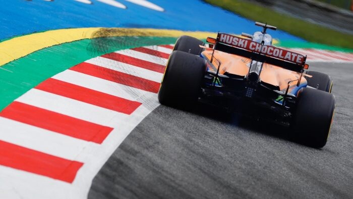 McLaren Oostenrijk VT1 2020