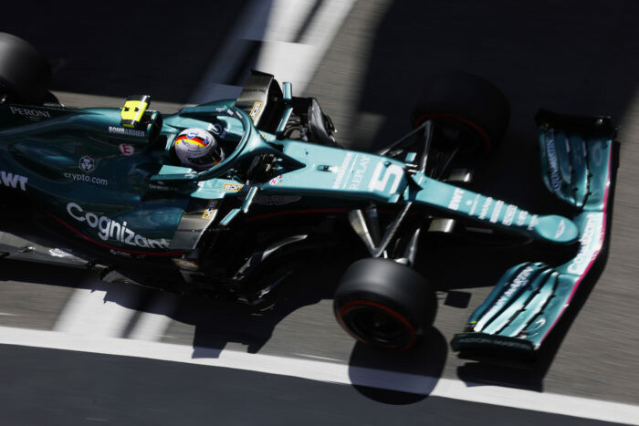 Sebastian Vettel / Aston Martin / PortimÃ£o / Portugal / 2021
