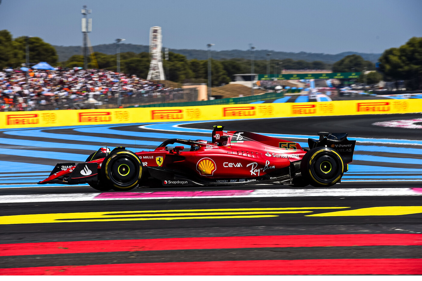 Sainz Ferrari Frankrijk