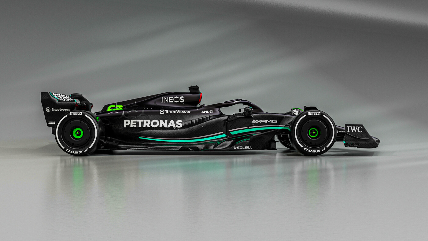 Mercedes W14 launch 2