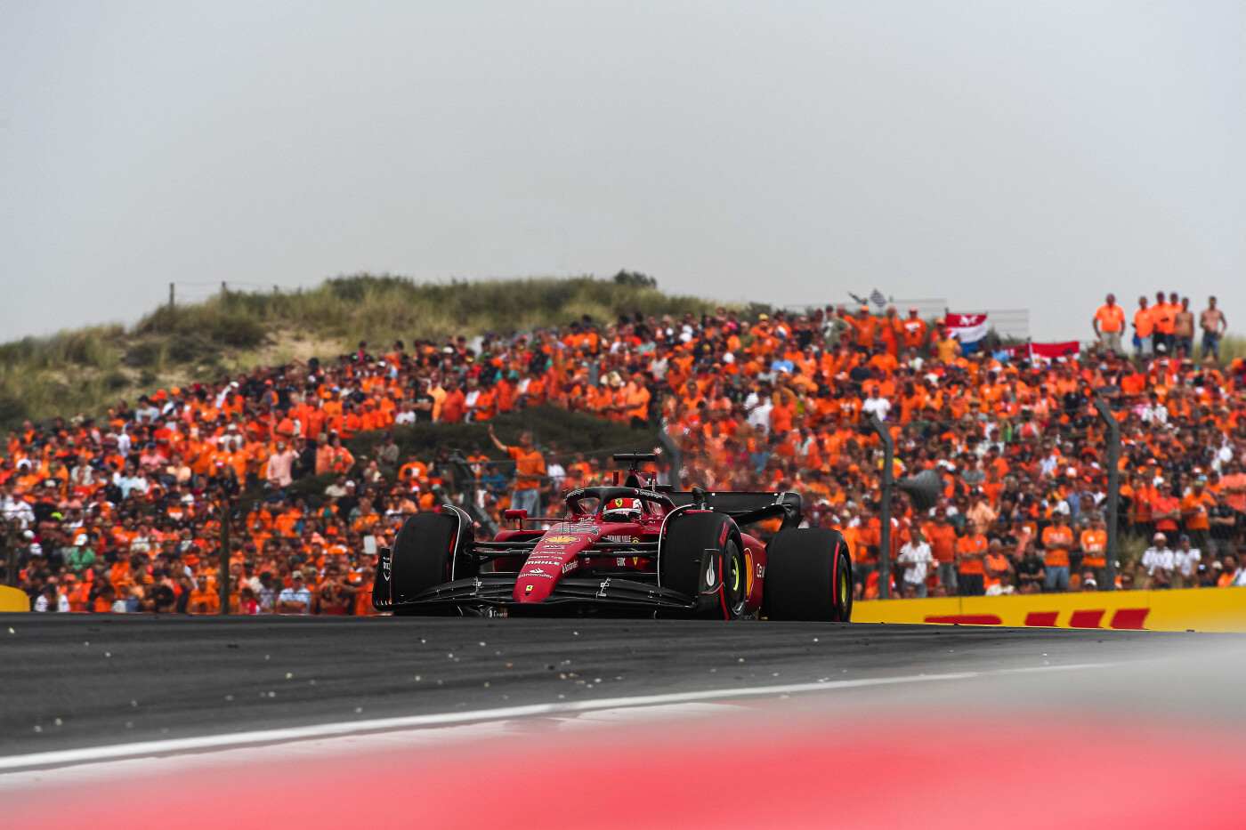 Leclerc Zandvoort zondag 2022