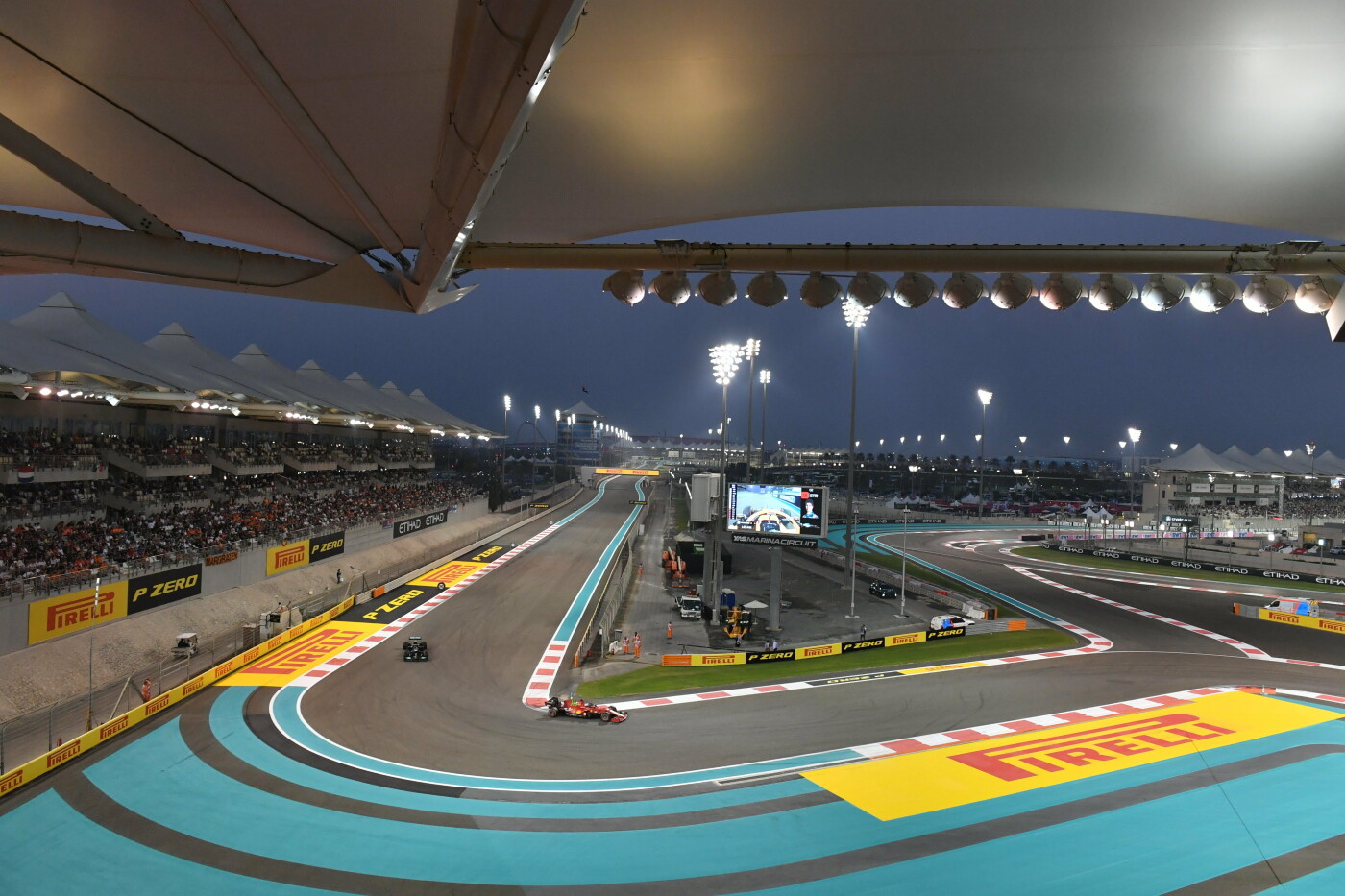Abu Dhabi op de zaterdag Grand Prix Abu Dhabi 2021