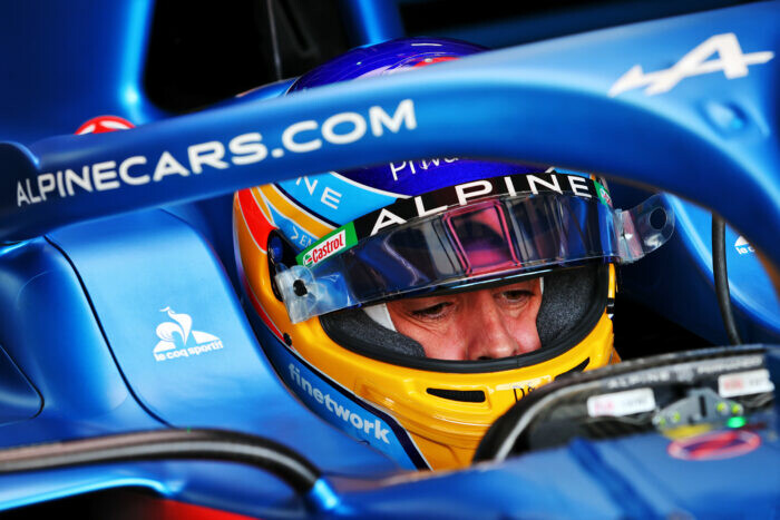 Fernando Alonso / Alpine F1 Team / Grand Prix Frankrijk