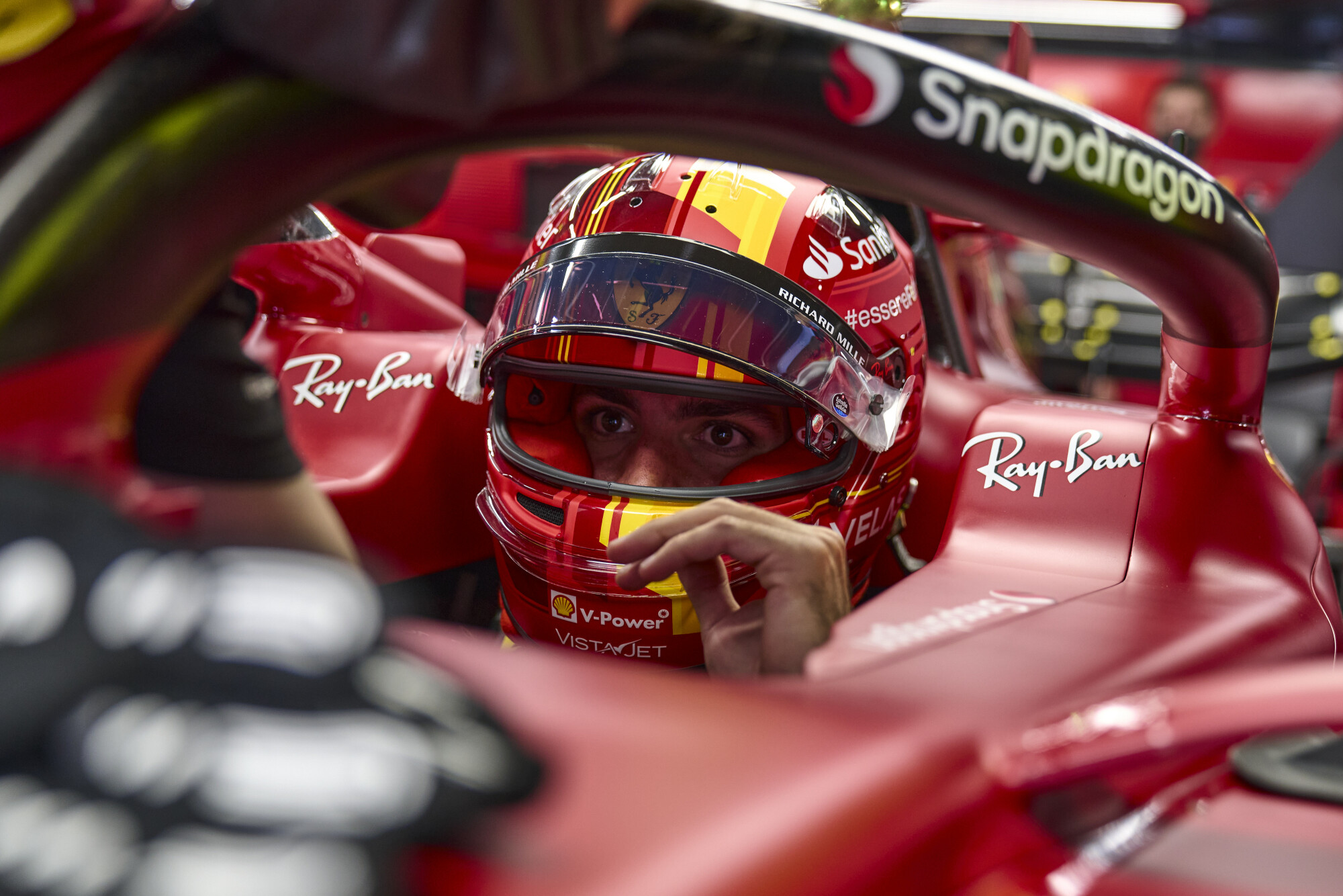 Carlos Sainz Ferrari Grand Prix van SPanje
