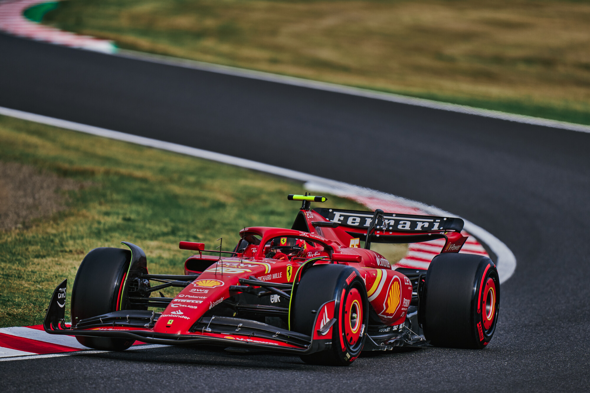 Carlos Sainz circuit Japan 2024