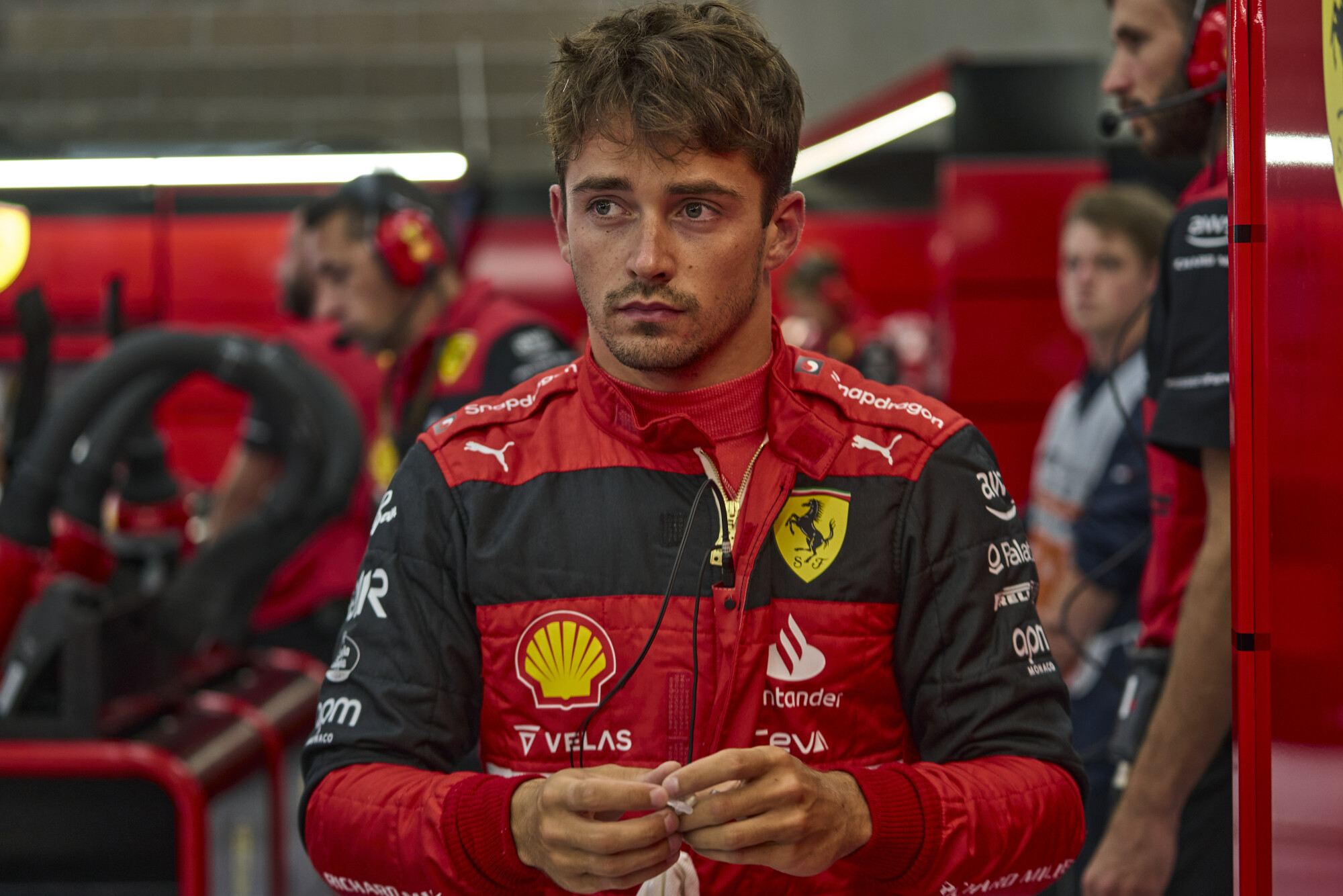 Charles Leclerc F1 België 2022