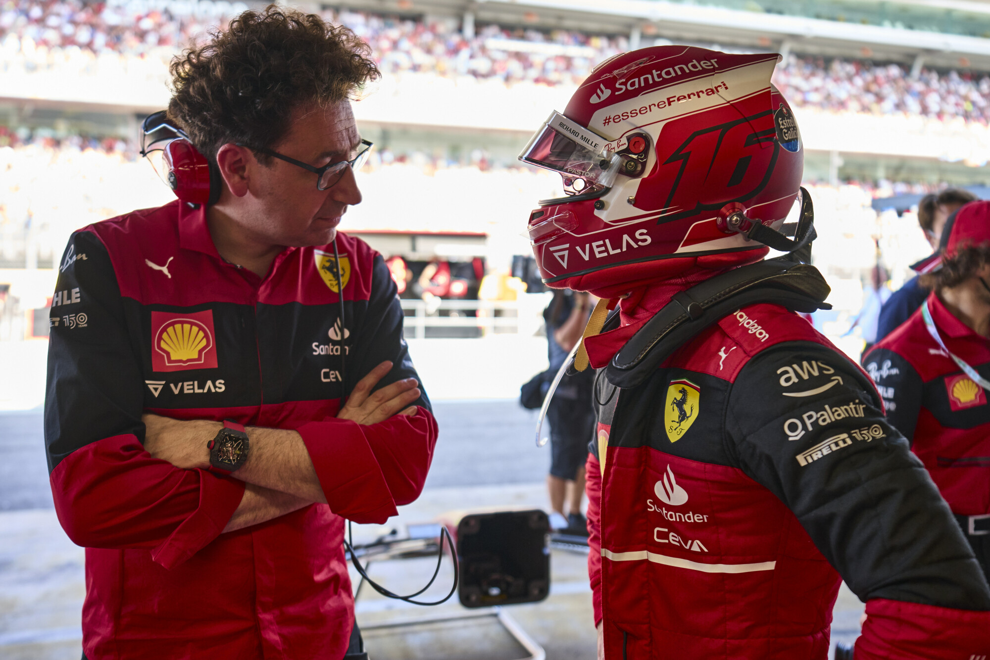 Charles Leclerc Ferrari GP Spanje