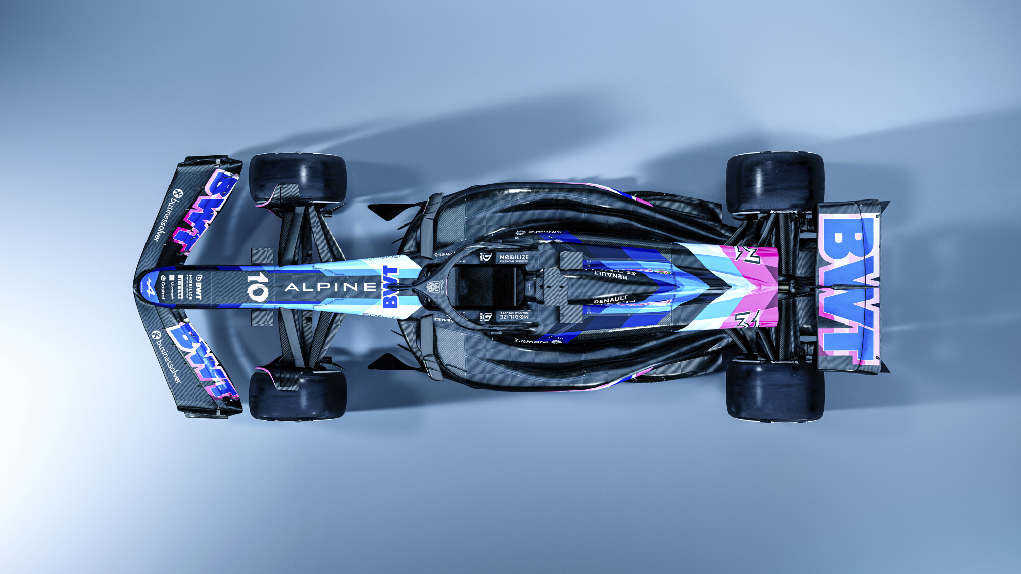 Formula 1 Alpine A524 - 2024 season blue