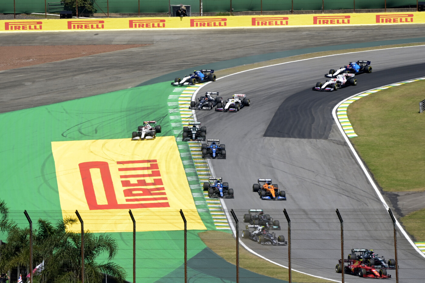 Grand Prix Brazilië de race 2021