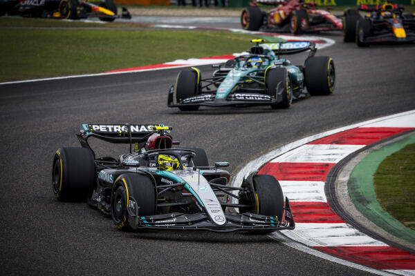 Lewis Hamilton  Zaterdag Sprint Race Shanghai China 2024 Mercedes
