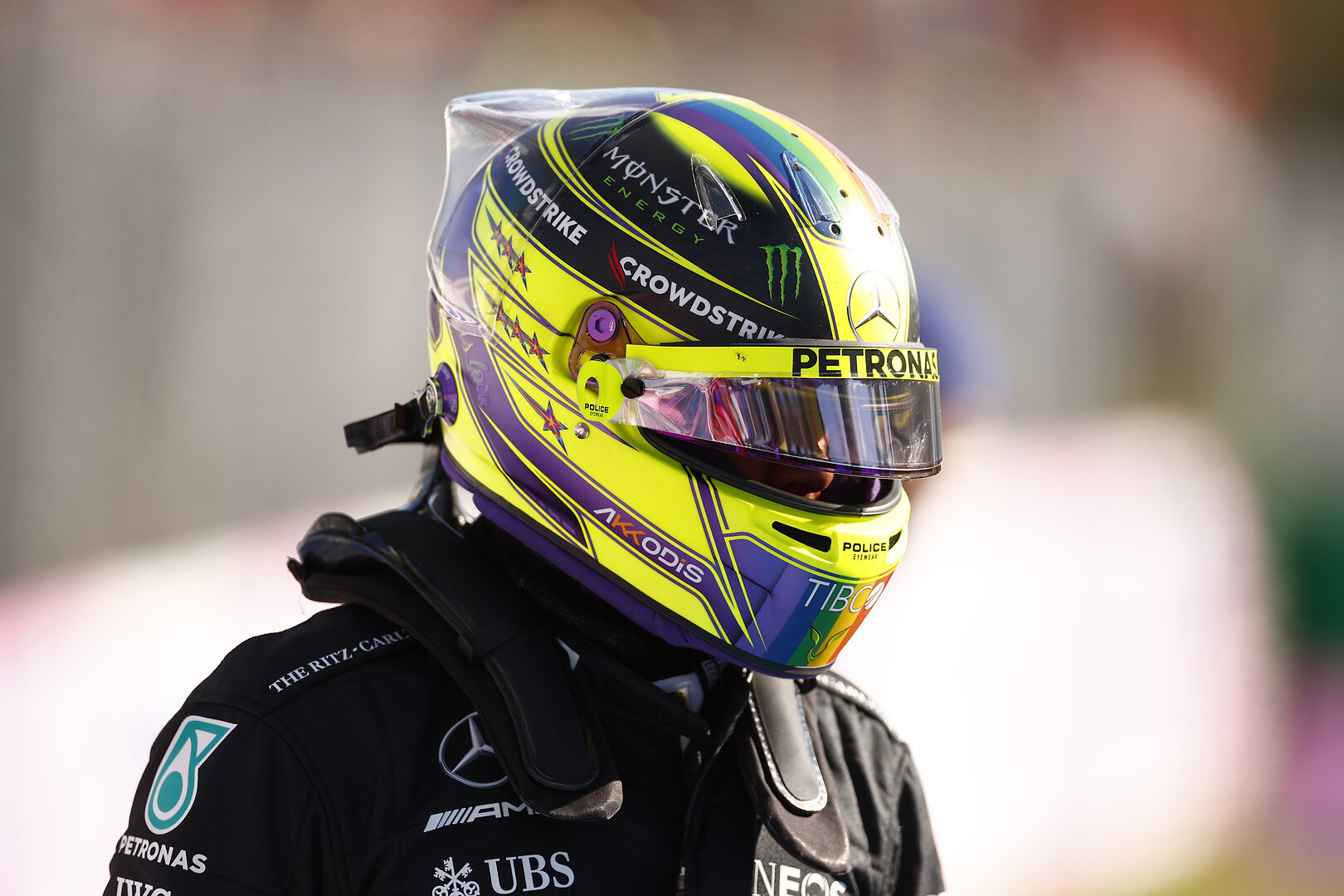 Lewis Hamilton Monza zaterdag