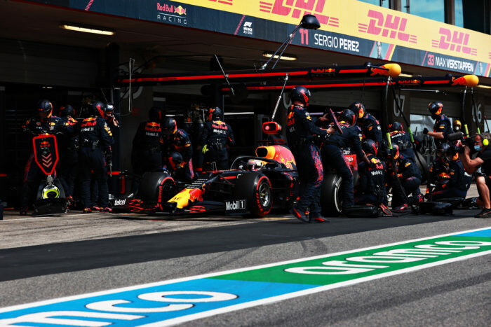 Pitstop Max Verstappen / Red Bull Racing / PortimÃ£o / Portugal / 2021