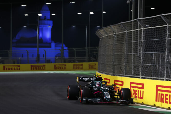 Sebastian Vettel / Aston Martin F1 Team / Saudie-ArabiÃ«