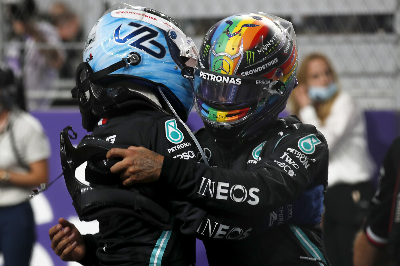 Bottas Hamilton - Saudie Arabie