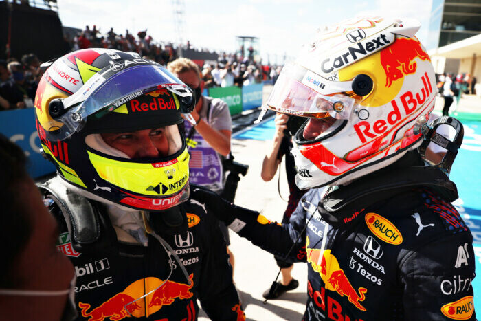 Max Verstappen / Sergio PÃ©rez / Red Bull Racing / Austin / Amerika / 2021