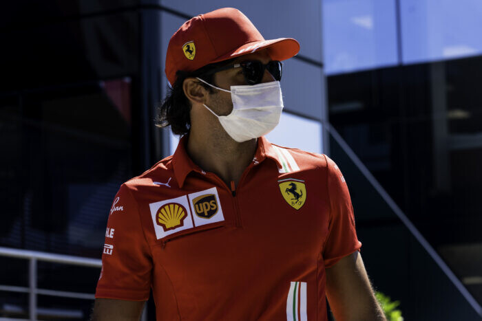 Carlos Sainz / Ferrari / Hongarije / 2021