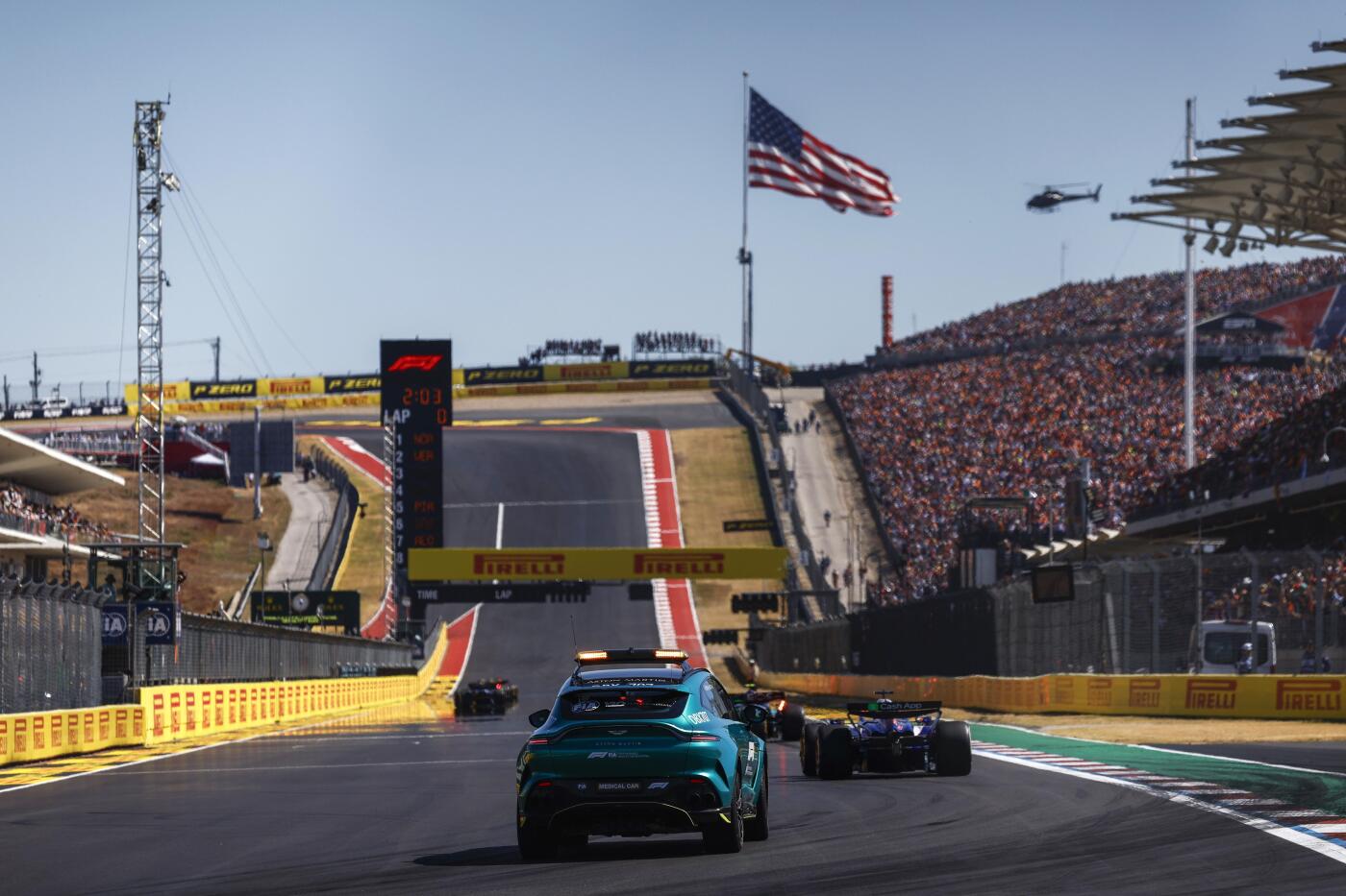 Medical car race zondag Austin 2024