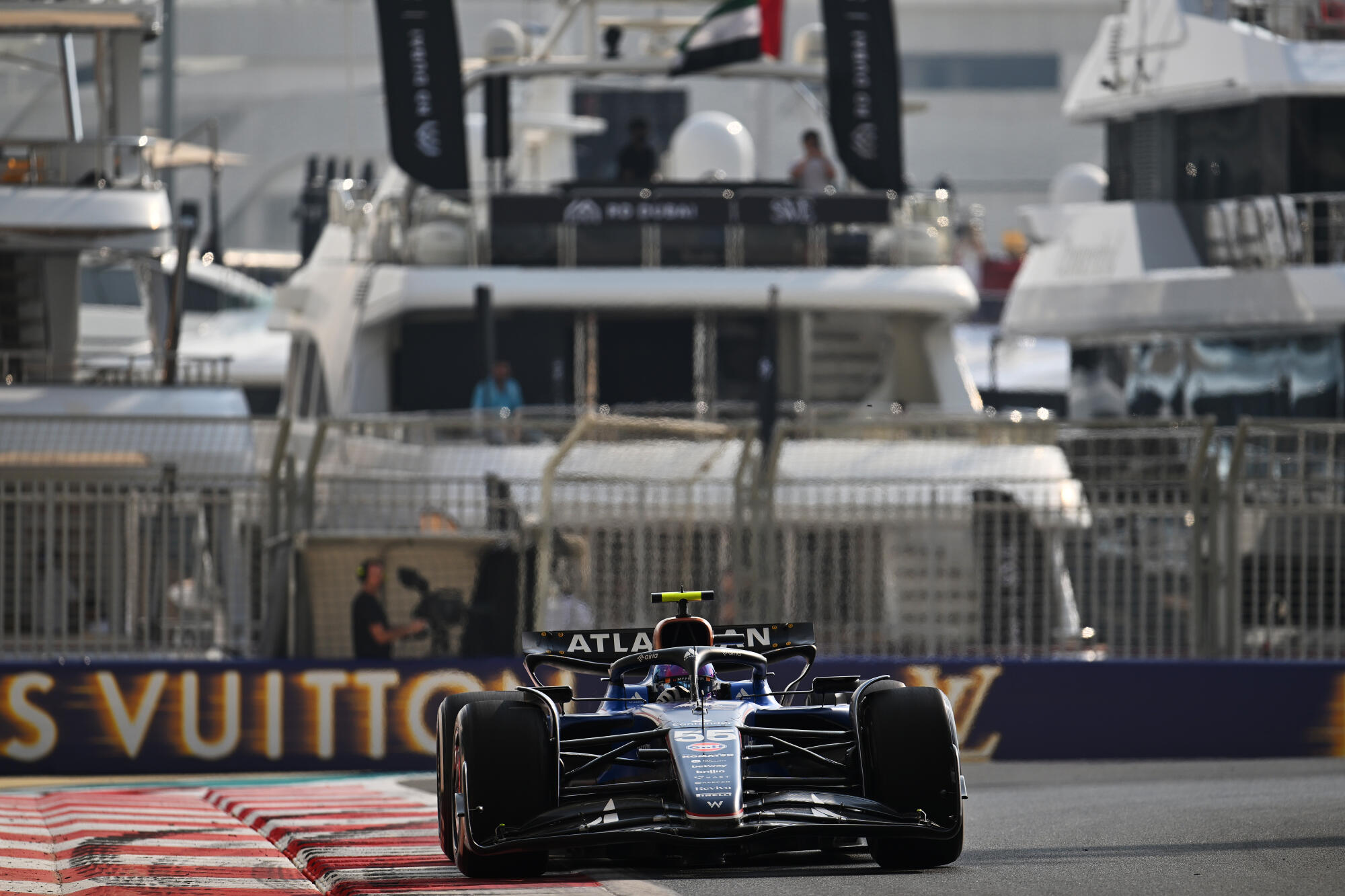 Williams vrijdag Abu Dhabi 2025