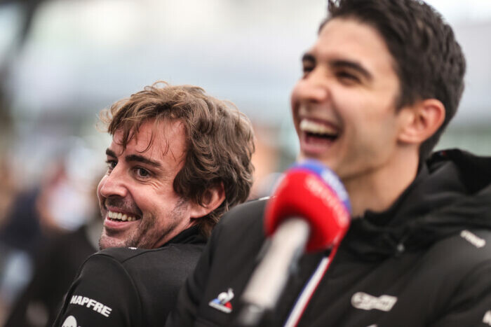 Fernando Alonso / Esteban Ocon / Alpine / BraziliÃ« / Interlagos / 2021
