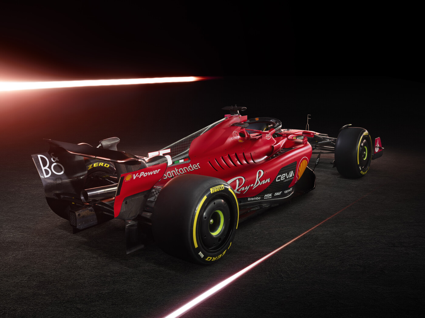 Ferrari SF-23 rear