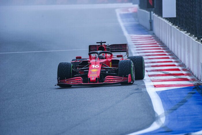 Charles Leclerc / Scuderia Ferrari / Rusland / Sotsji / Formule 1 / 2021