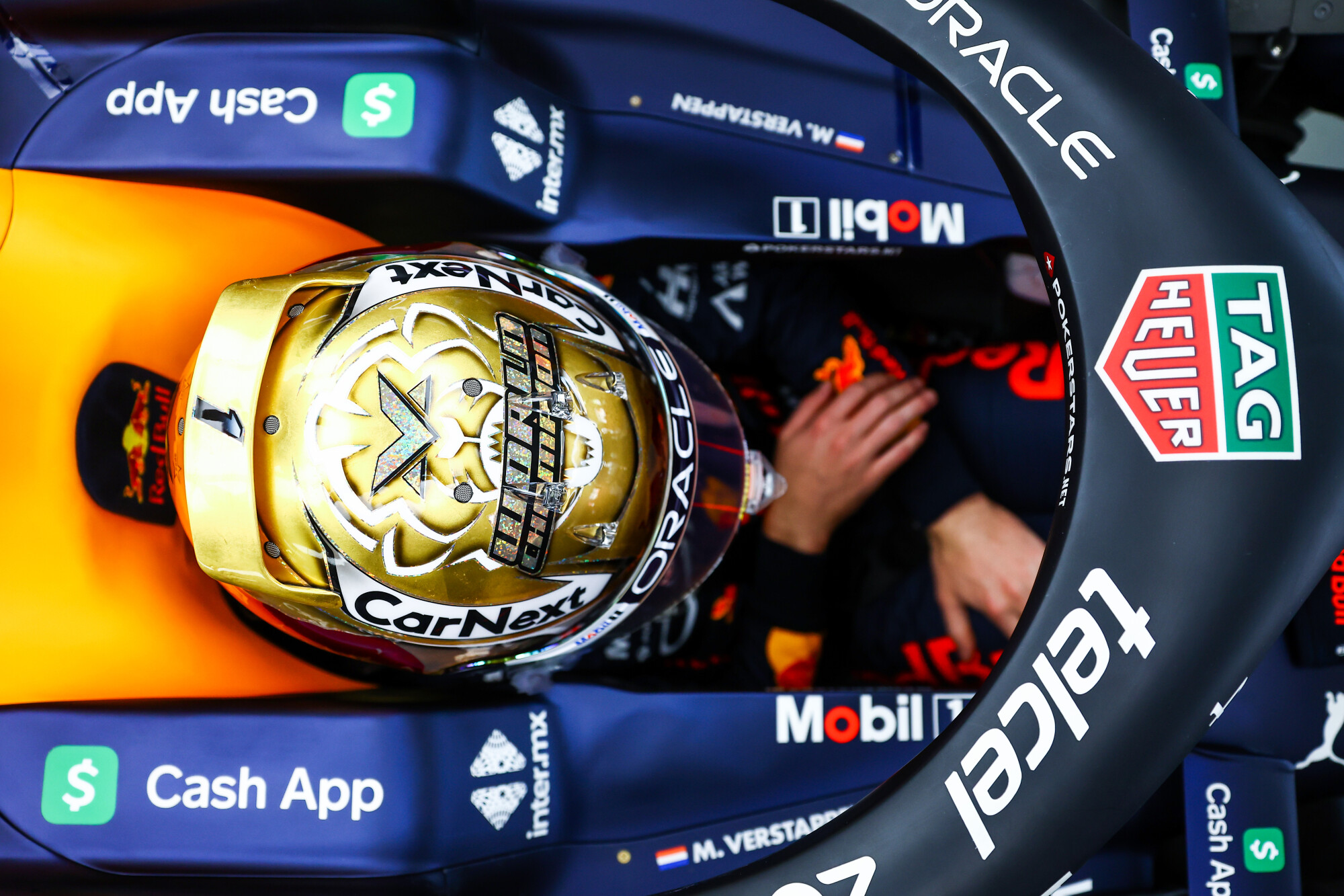 Verstappen helm Mexico 2022