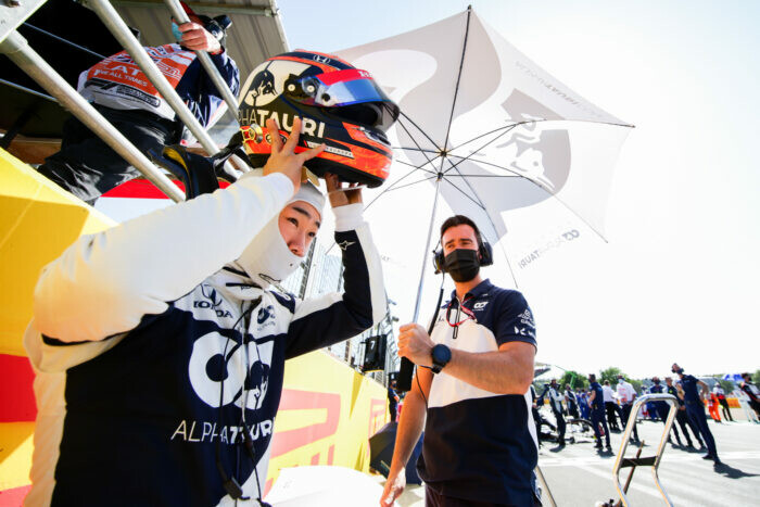 Yuki Tsunoda / AlphaTauri / Silverstone / Groot-BrittanniÃ« / 2021
