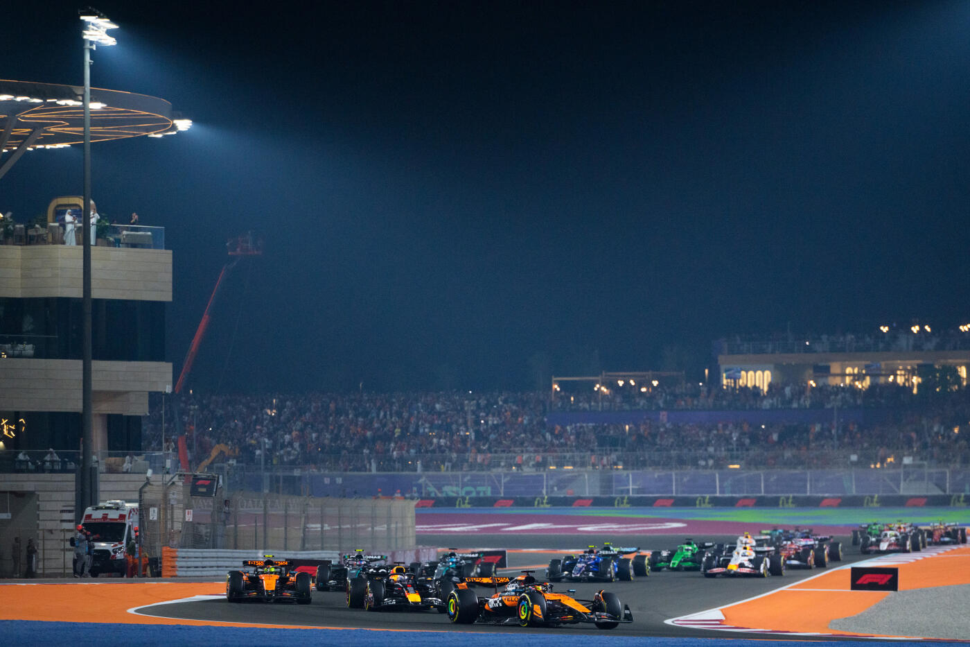 Start F1 Grand Prix van Qatar 2025