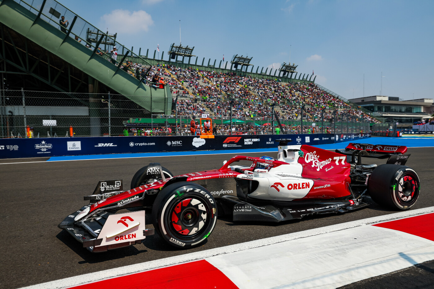 Valtteri Bottas vrijdag Mexico 2022