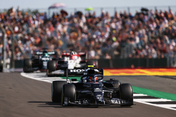 Pierre Gasly / AlphaTauri / Silverstone / Groot-BrittanniÃ« / 2021