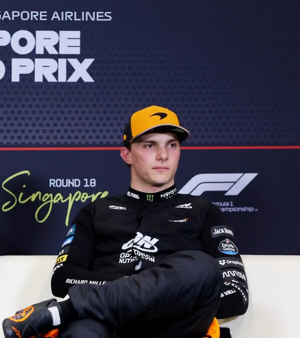 Oscar Piastri Singapore 2025