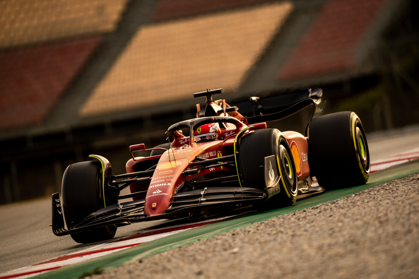 Leclerc-Barcelona-tests
