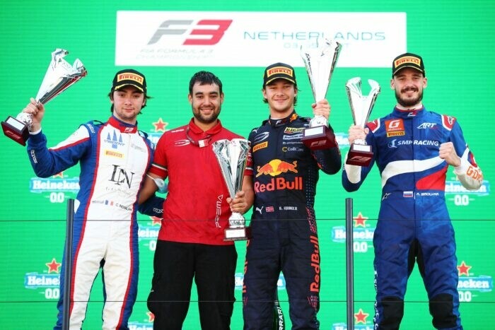 Dennis Hauger / Clement Novalak / Alexander Smolyar / Zandvoort / Nederland / Formule 3 / 2021