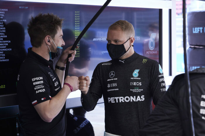 Valtteri Bottas / Mercedes AMG F1 / Barcelona / Spanje / 2021