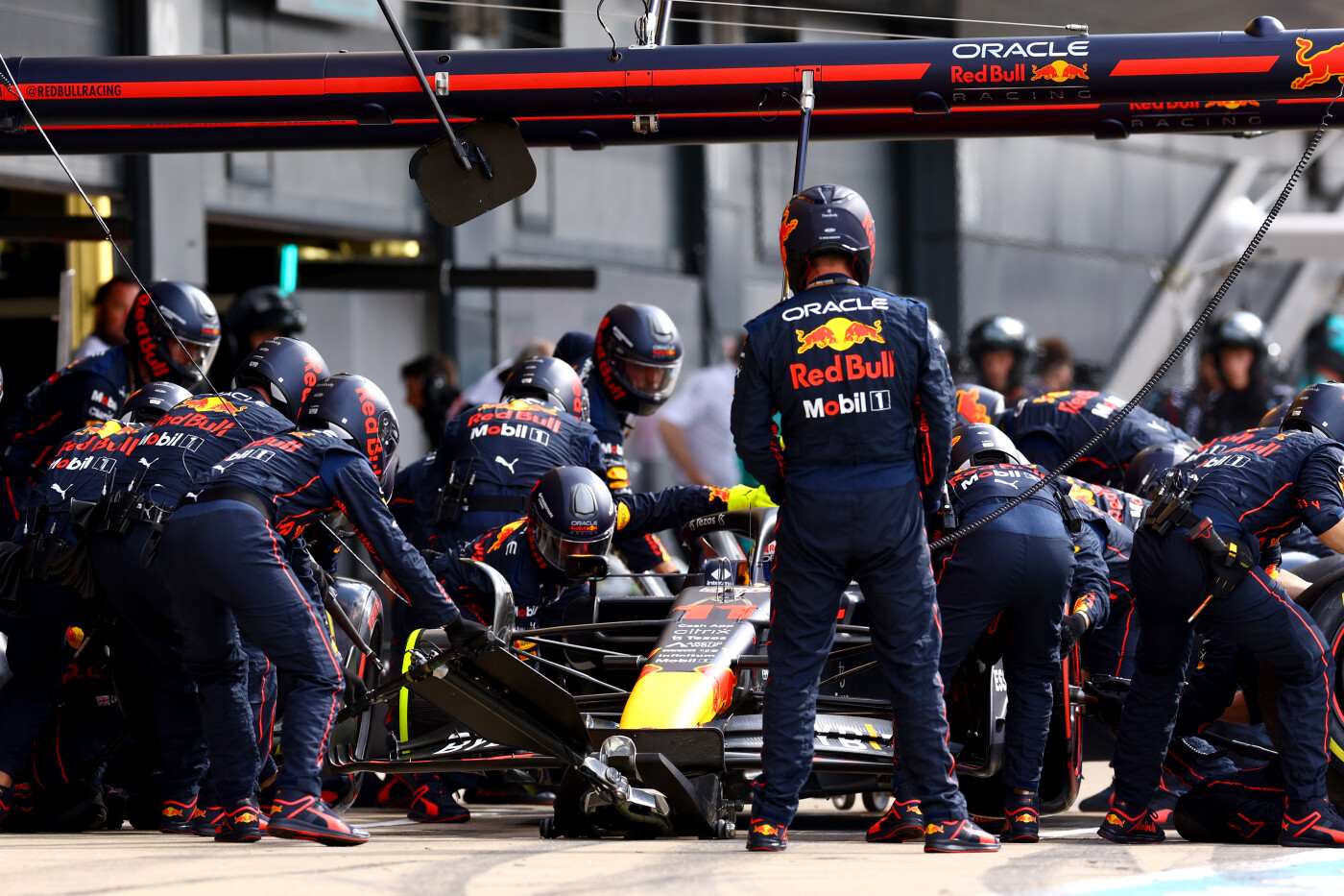 Max Verstappen Pitstop Silverstone