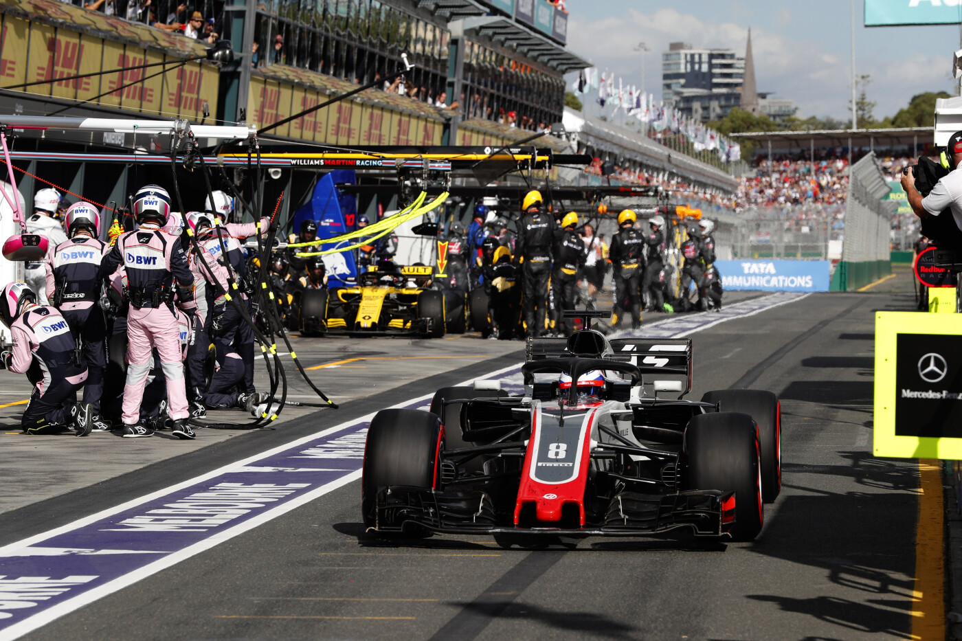 Grosjean Aus 2018