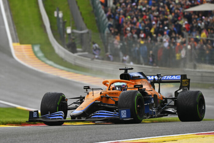 Daniel Ricciardo / McLaren / BelgiÃ« / 2021
